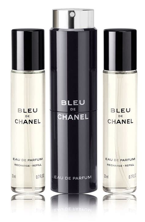 chanel bleu travel spray|bleu de chanel refill kit.